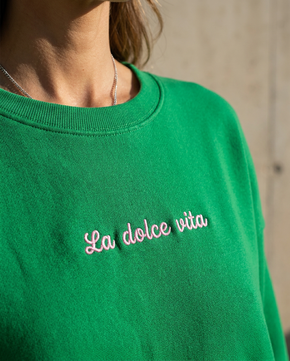 Sudadera Verde Amalfi