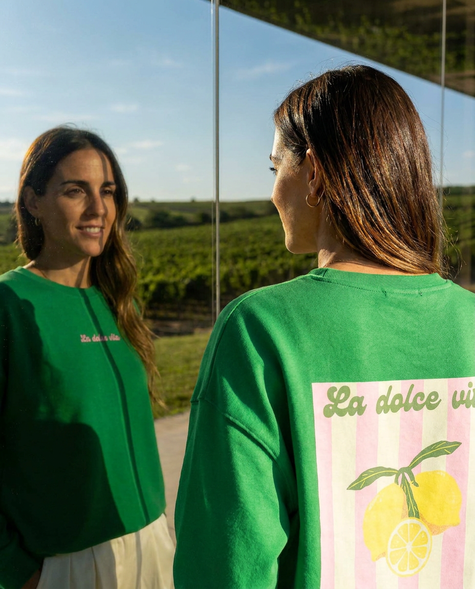 Sudadera Verde Amalfi