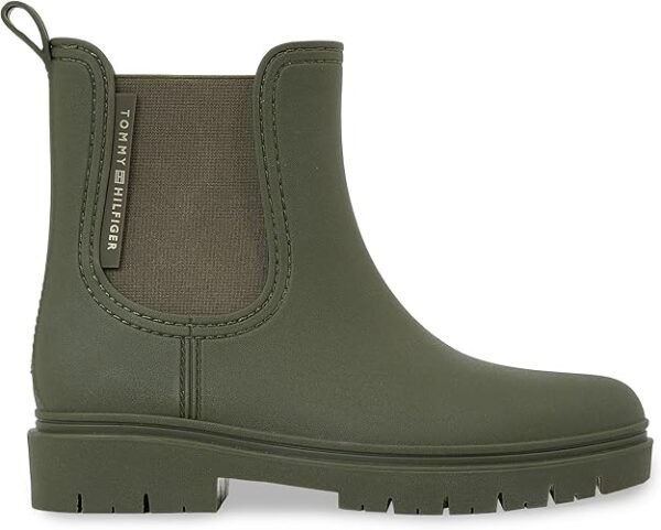Botines Esenciales Tommy Hilfiger Rainbootie para Mujer - Verde