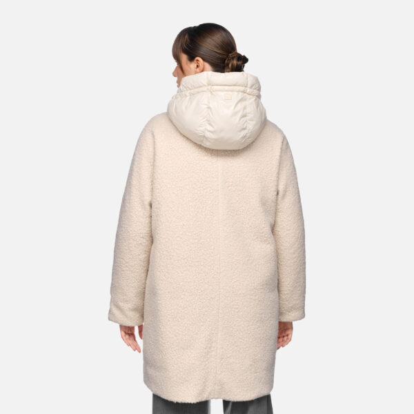 Geox Calithe para Mujer - Abrigo Largo Moonbeam - Imagen 4