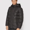 Geox Hilstone para Hombre - Chaqueta Plumífero Regular Fit Negro