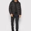 Geox Hilstone para Hombre - Chaqueta Plumífero Regular Fit Negro - Imagen 2