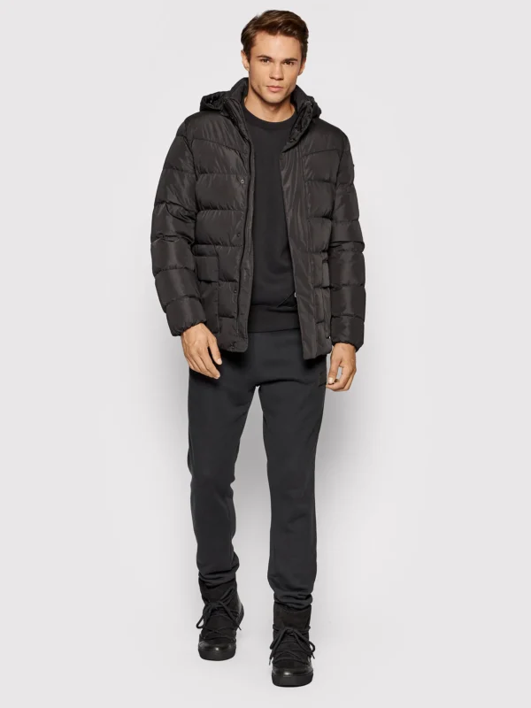 Geox Hilstone para Hombre - Chaqueta Plumífero Regular Fit Negro - Imagen 2