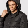 Geox Hilstone para Hombre - Chaqueta Plumífero Regular Fit Negro - Imagen 5