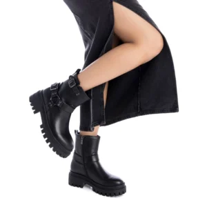 Botas Militares Negras para Mujer XTI 143006
