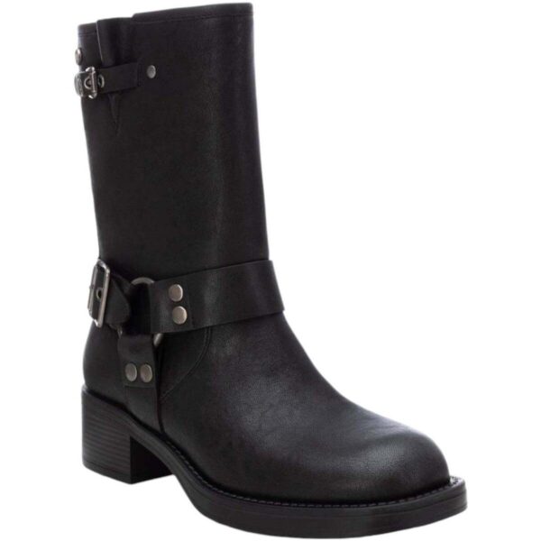 Botines Biker de Mujer XTI 143295 en Negro