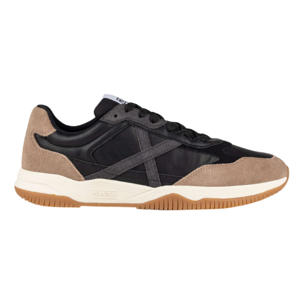 Zapatillas Munich Lyra para Hombre – Negro, Marrón y Beige - Imagen 5