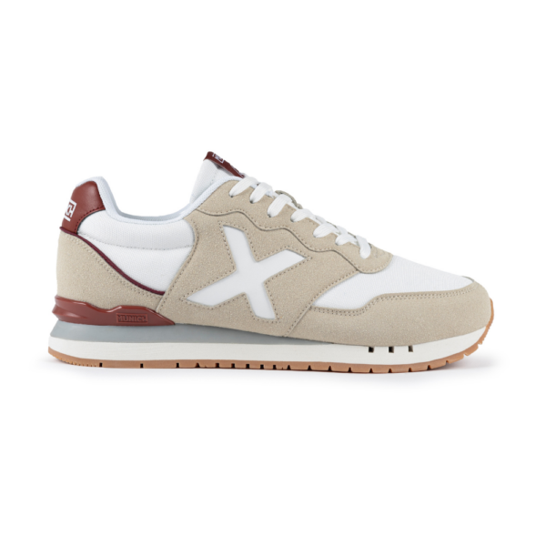 Zapatillas Munich Dash 252 Beige Rojo - Estilo y Comodidad para tu Día a Día - Imagen 5