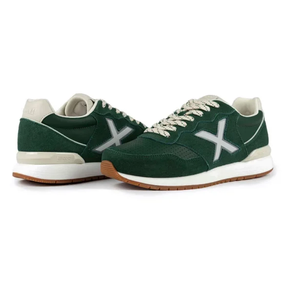 Munich Dash Premium 255 Verde y Blanco – Zapatillas con Estilo y Máximo Confort